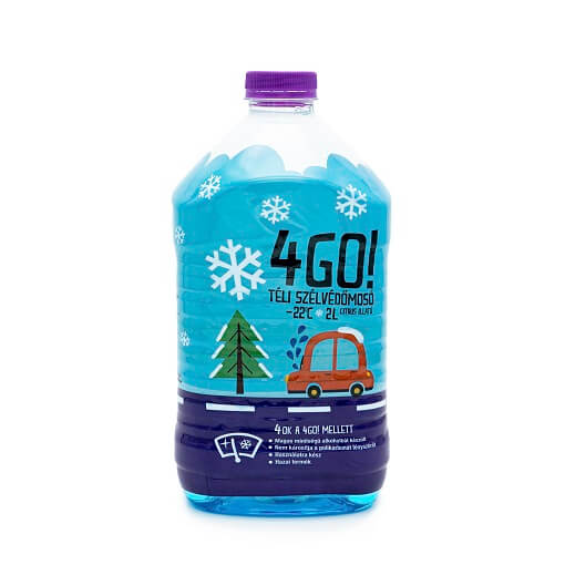 4GO! – Téli szélvédőmosó folyadék -22C – 2L